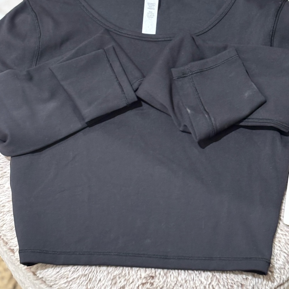 Lululemon Athletica Black Long Sleeve Sweatshirt